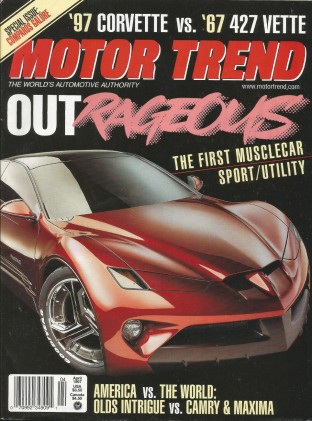 MOTOR TREND 1997 APR - VETTE vs VETTE, GTR, M3 vs C36